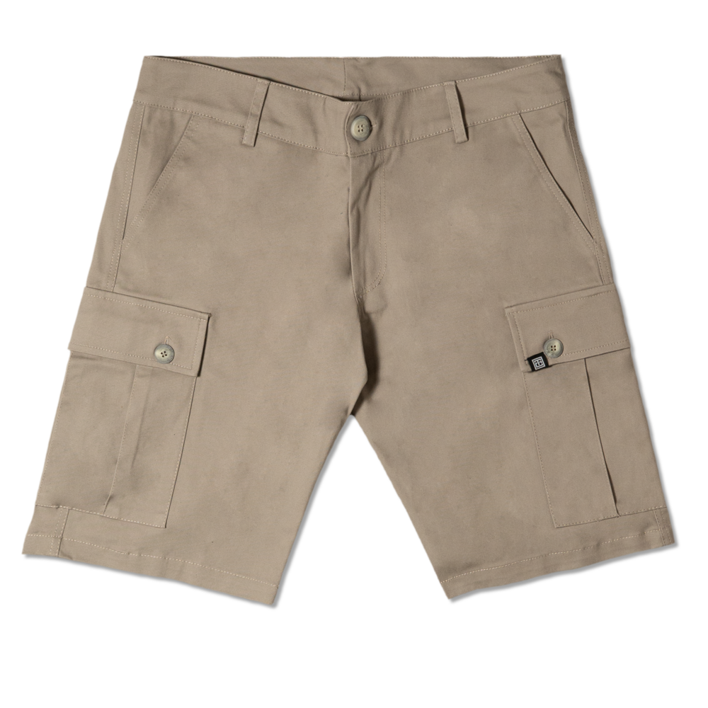 sand-cargo-shorts-omerta-mona-lisa-legacy Γκρί Cargo Shorts Omerta Mona Lisa - Image 1